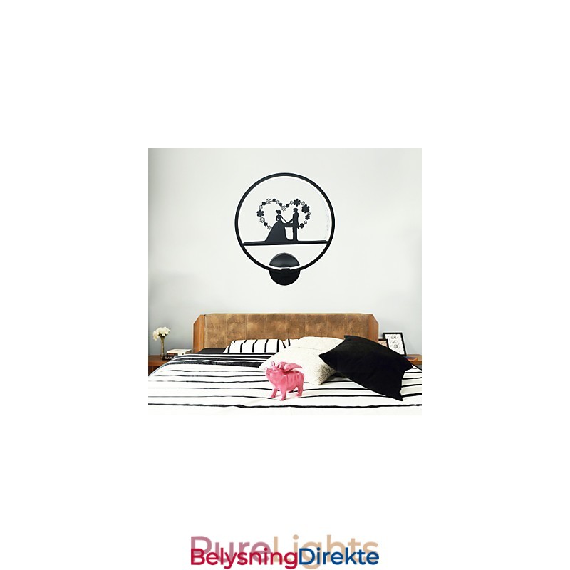 Vegglampe I Aluminium Moderne Minimalistisk Kreativ Vegglampe Fasjonabel Stue Bakgrunnsvegg Balkonglampe Korridorlys