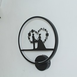 Vegglampe I Aluminium Moderne Minimalistisk Kreativ Vegglampe Fasjonabel Stue Bakgrunnsvegg Balkonglampe Korridorlys