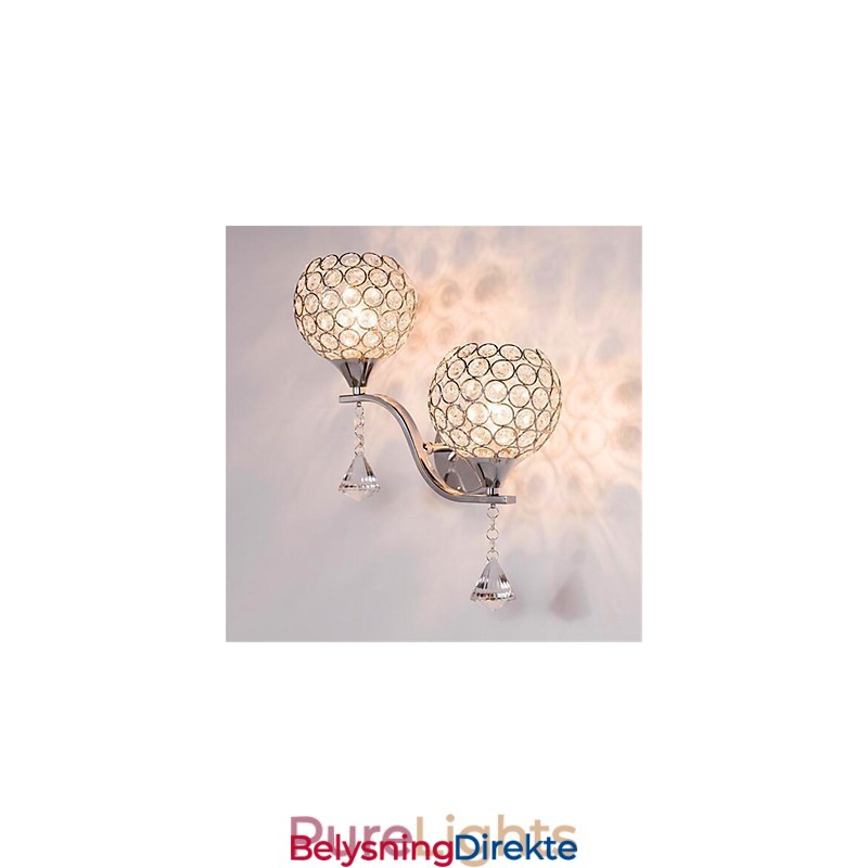 Moderne Minimalistisk Stue Korridor Krystallvegglampe