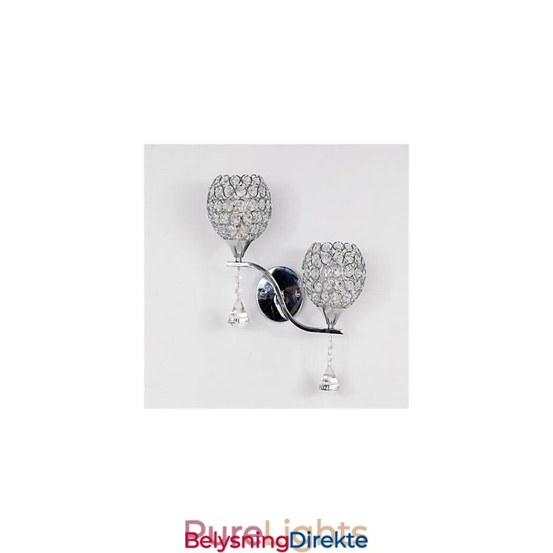 Moderne Minimalistisk Stue Korridor Krystallvegglampe