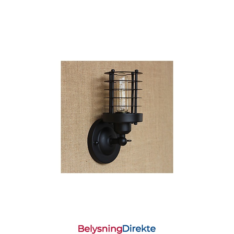 Rustikk Hytte Landlig Antikk Messingfunksjon For Omgivelseslys Vegglampe Vegglampe