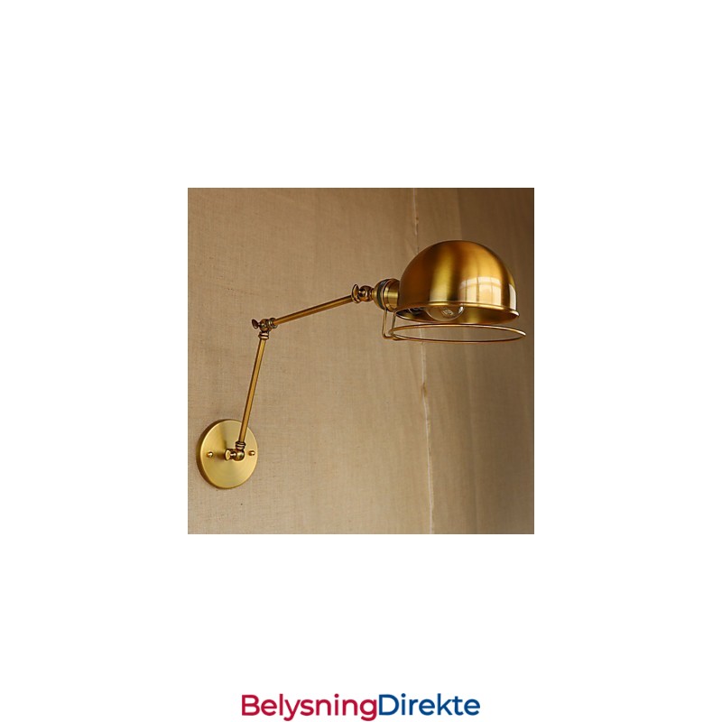 Industriell Retro Europeisk Stil Landsbykarakterbelysning Dekorativ Vegglampe Jernarm