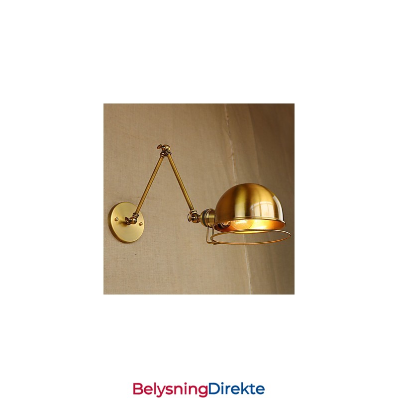 Industriell Retro Europeisk Stil Landsbykarakterbelysning Dekorativ Vegglampe Jernarm