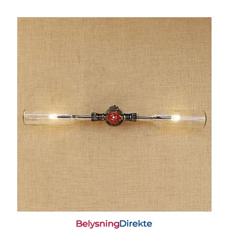 Retro Industri Vind Designer Vannflaskelampe Vegglampe Grå