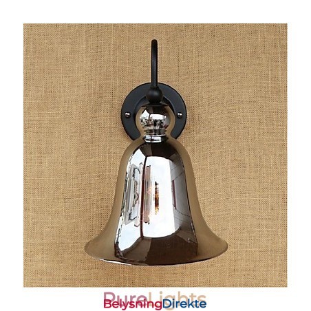 Rustikk Lodge Sølvfarget Detalj For Downlight Vegglampe