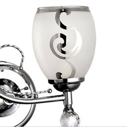 Moderne, Samtidskunstnerisk Galvanisert Funksjon For Krystall I Ministil Med Omgivende Lys