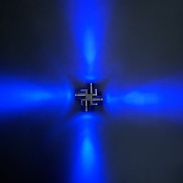 Lampe Nattbordslampe Vegglampe Soverom Stue Hotell Korridor Moderne Minimalistisk Kreativ Kryss Vegglampev