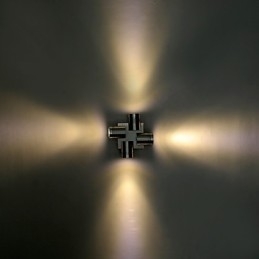 Lampe Nattbordslampe Vegglampe Soverom Stue Hotell Korridor Moderne Minimalistisk Kreativ Kryss Vegglampev