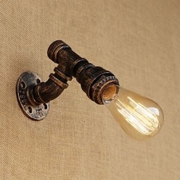 Landlig Retro Vintage-Maleri For Mini-Stil Omgivelseslys Vegglampe