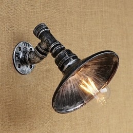 Landlig Retro-Maleri For Mini-Stil, Omgivelseslys, Vegglampe