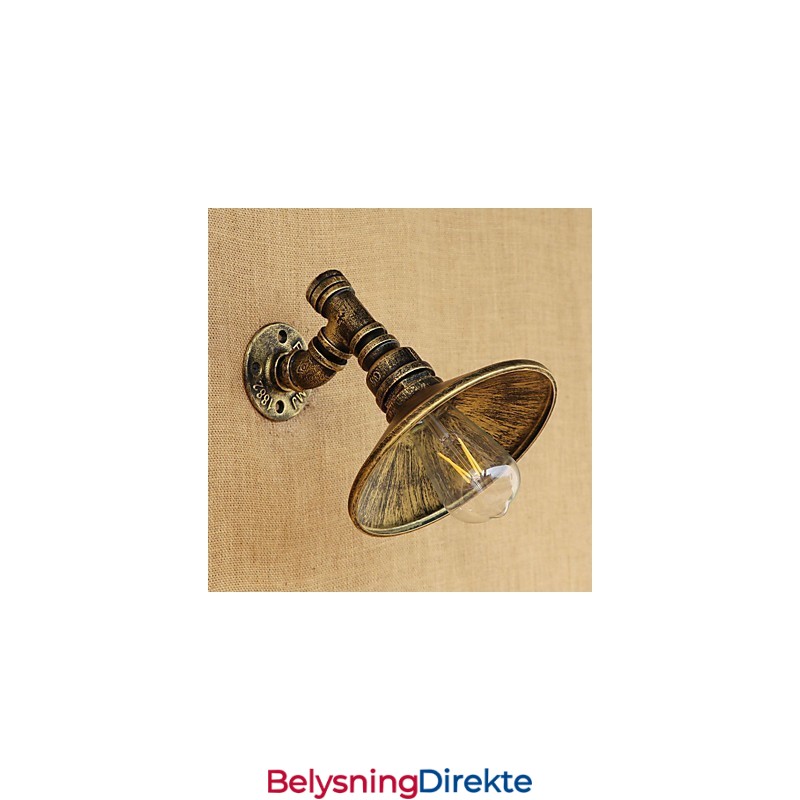 Landlig Retro-Maleri For Mini-Stil, Omgivelseslys, Vegglampe