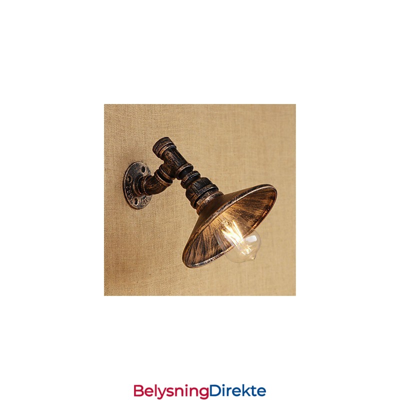 Landlig Retro-Maleri For Mini-Stil, Omgivelseslys, Vegglampe