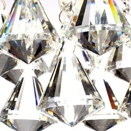 Moderne Samtids Tradisjonell Klassisk Landlig Krystall Ministil Krom Krystall Innfelt Montering