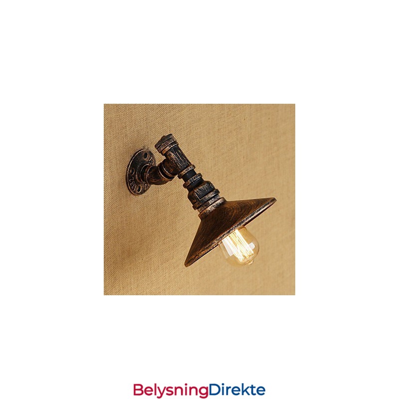 Landlig Retro-Maleri For Mini-Stil, Omgivelseslys, Vegglampe