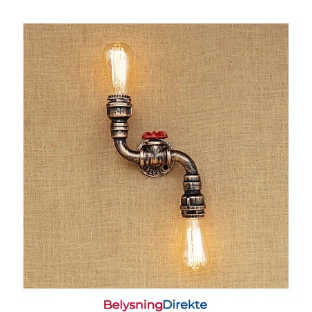 Rustikk Hytte Landlig Messingdetaljer For Mini-Stil Omgivelseslys Vegglampe Vegglampe