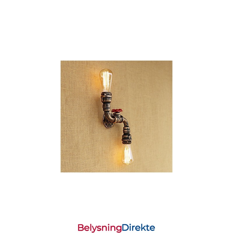 Rustikk Hytte Landlig Messingdetaljer For Mini-Stil Omgivelseslys Vegglampe Vegglampe