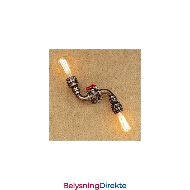 Rustikk Hytte Landlig Messingdetaljer For Mini-Stil Omgivelseslys Vegglampe Vegglampe