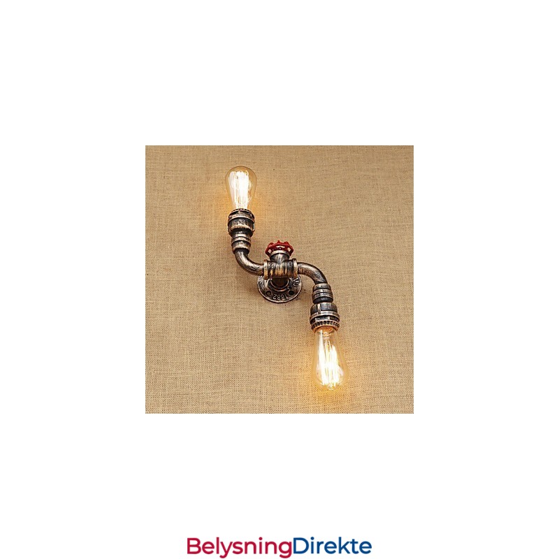 Rustikk Hytte Landlig Messingdetaljer For Mini-Stil Omgivelseslys Vegglampe Vegglampe