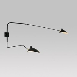 Moderne Samtidsmaleri For Omgivelseslys Vegglampe Med Vegglampe