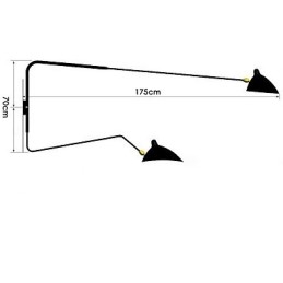 Moderne Samtidsmaleri For Omgivelseslys Vegglampe Med Vegglampe