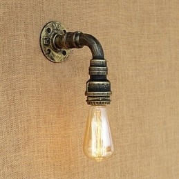 Landlig Retro Vintage-Maleri For Mini-Stil Omgivelseslys Vegglampe
