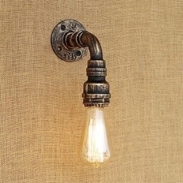 Landlig Retro Vintage-Maleri For Mini-Stil Omgivelseslys Vegglampe