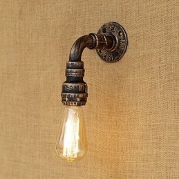 Landlig Retro Vintage-Maleri For Mini-Stil Omgivelseslys Vegglampe