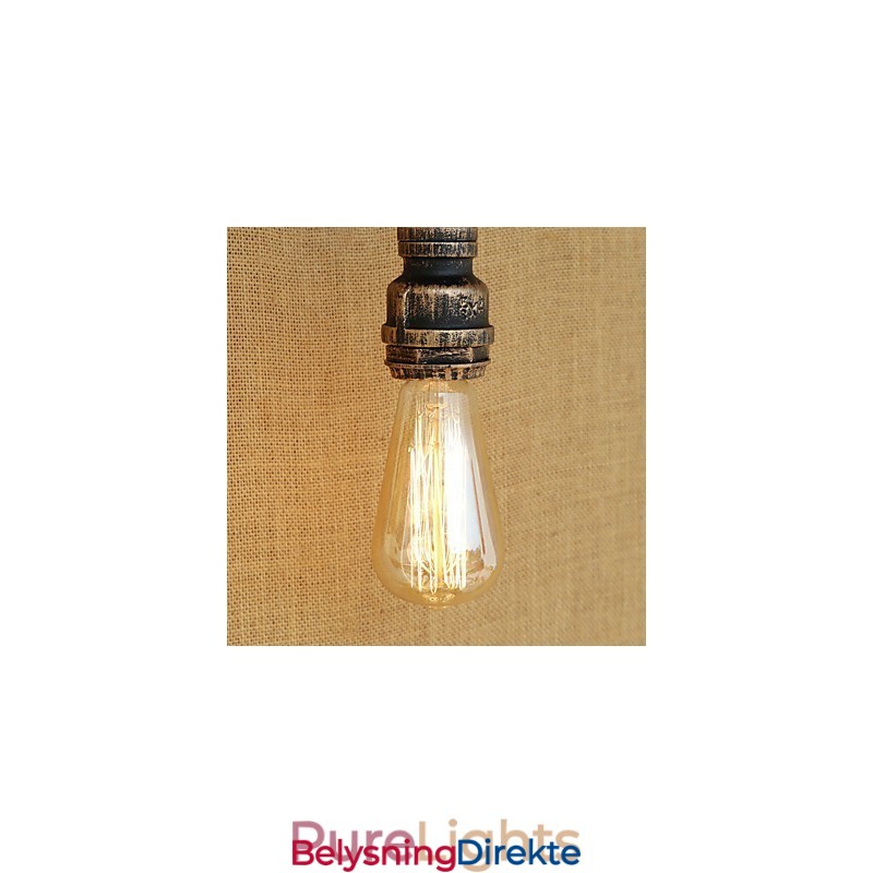 Landlig Retro Vintage-Maleri For Mini-Stil Omgivelseslys Vegglampe