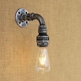 Landlig Retro Vintage-Maleri For Mini-Stil Omgivelseslys Vegglampe