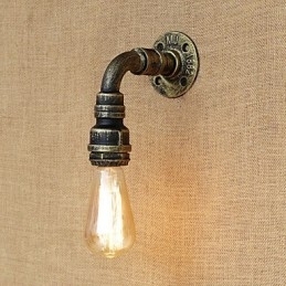 Landlig Retro Vintage-Maleri For Mini-Stil Omgivelseslys Vegglampe