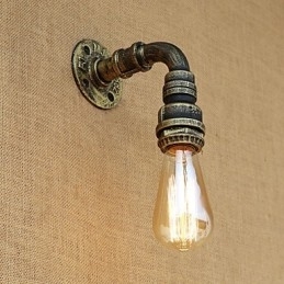 Landlig Retro Vintage-Maleri For Mini-Stil Omgivelseslys Vegglampe