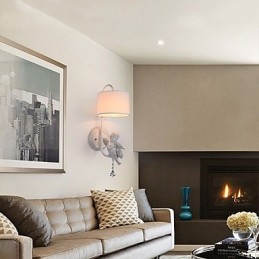 Moderne Samtidsmaleri Funksjon For Øyebeskyttelse Omgivelseslys Vegglampe Vegglampe