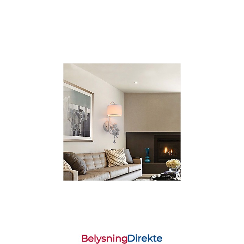 Moderne Samtidsmaleri Funksjon For Øyebeskyttelse Omgivelseslys Vegglampe Vegglampe