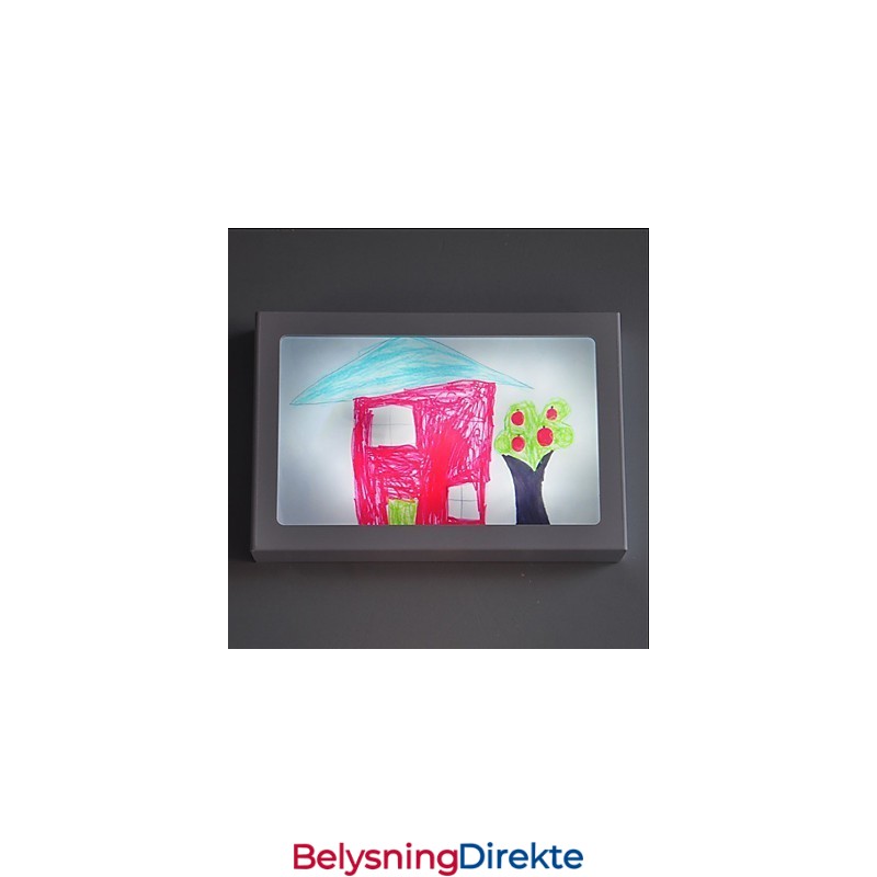 Integrert Moderne Samtidskunstnerisk Moderne Samtidsmalerifunksjon For Omgivende Lysvegglamper