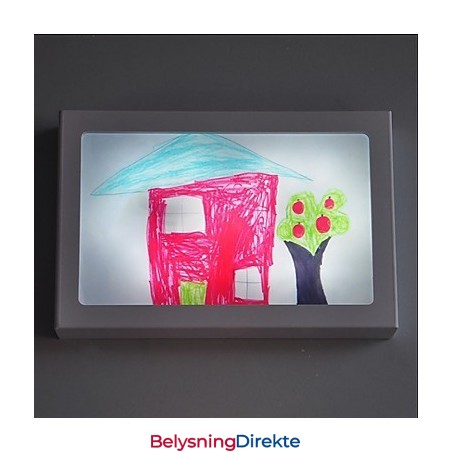 Integrert Moderne Samtidskunstnerisk Moderne Samtidsmalerifunksjon For Omgivende Lysvegglamper