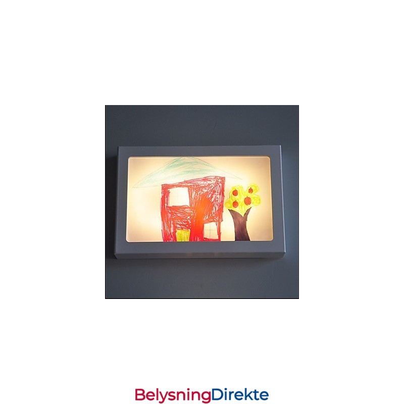 Integrert Moderne Samtidskunstnerisk Moderne Samtidsmalerifunksjon For Omgivende Lysvegglamper