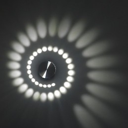 Moderne Lys Aluminiums Innfelt Vegglampe Integrert