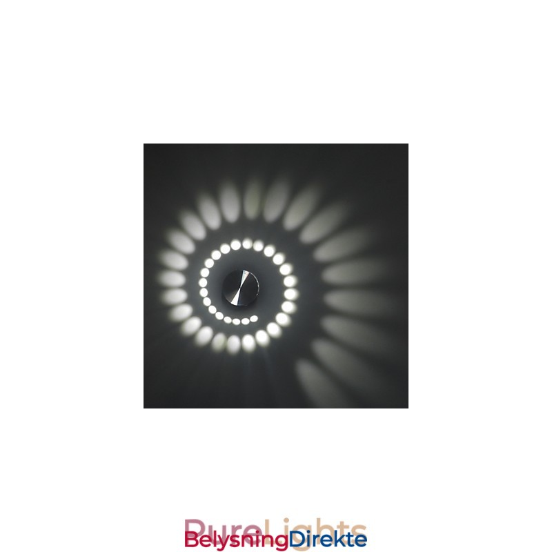 Moderne Lys Aluminiums Innfelt Vegglampe Integrert