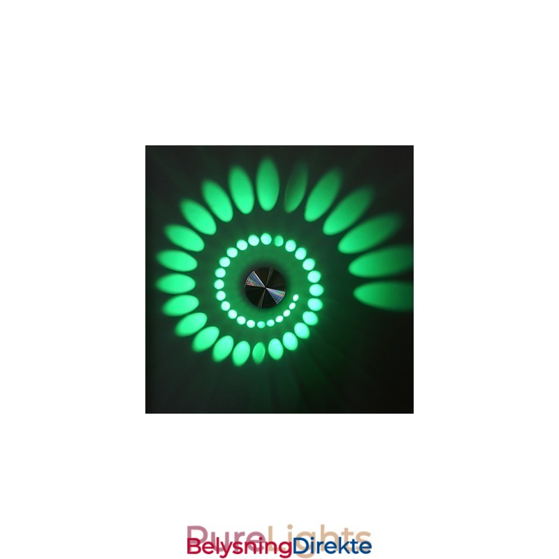 Moderne Lys Aluminiums Innfelt Vegglampe Integrert