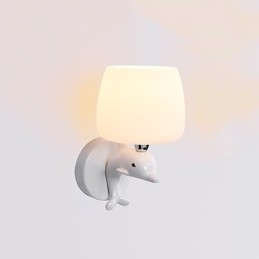 Moderne Samtidsmaleri Funksjon For Øyebeskyttelse Omgivelseslys Vegglampe Vegglampe