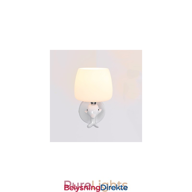 Moderne Samtidsmaleri Funksjon For Øyebeskyttelse Omgivelseslys Vegglampe Vegglampe