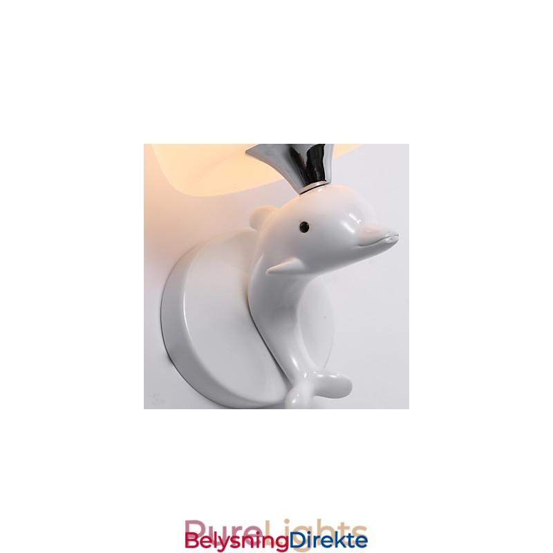 Moderne Samtidsmaleri Funksjon For Øyebeskyttelse Omgivelseslys Vegglampe Vegglampe