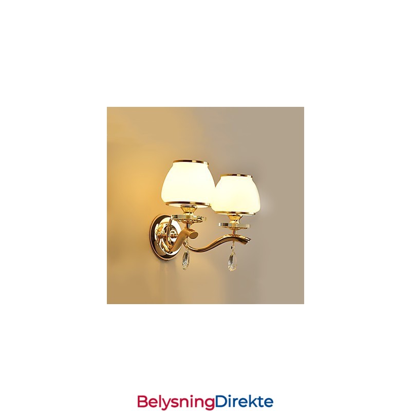 Moderne, Samtidskunstnerisk Galvanisert Funksjon For Krystall, Omgivelseslys, Vegglampe