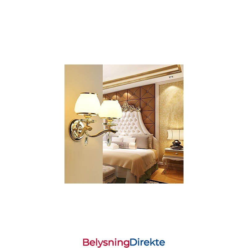 Moderne, Samtidskunstnerisk Galvanisert Funksjon For Krystall, Omgivelseslys, Vegglampe