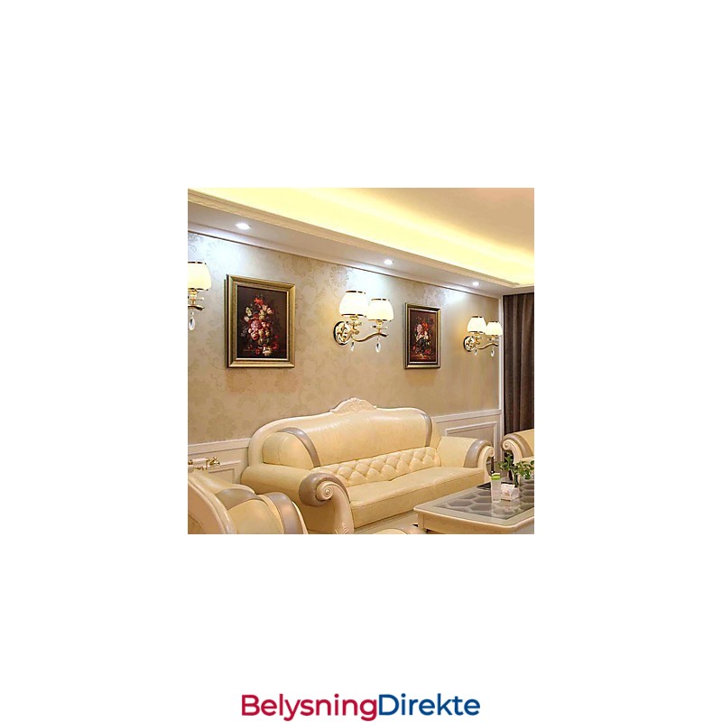 Moderne, Samtidskunstnerisk Galvanisert Funksjon For Krystall, Omgivelseslys, Vegglampe