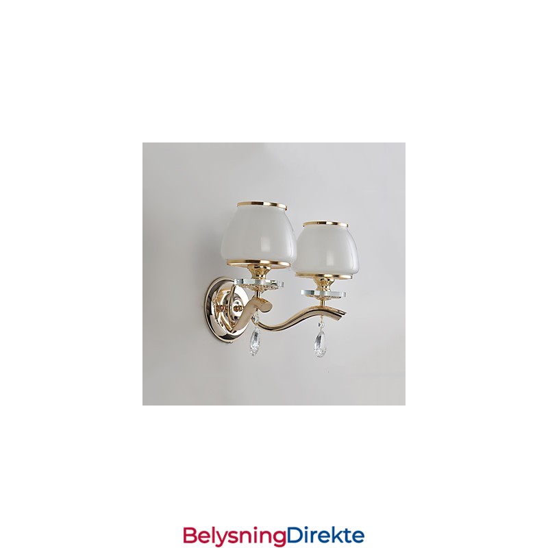 Moderne, Samtidskunstnerisk Galvanisert Funksjon For Krystall, Omgivelseslys, Vegglampe