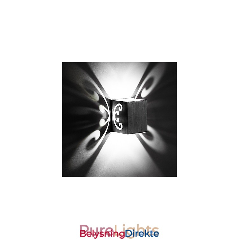 Moderne Lys Aluminiums Innfelt Vegglampe Dekorerer Vegglamper