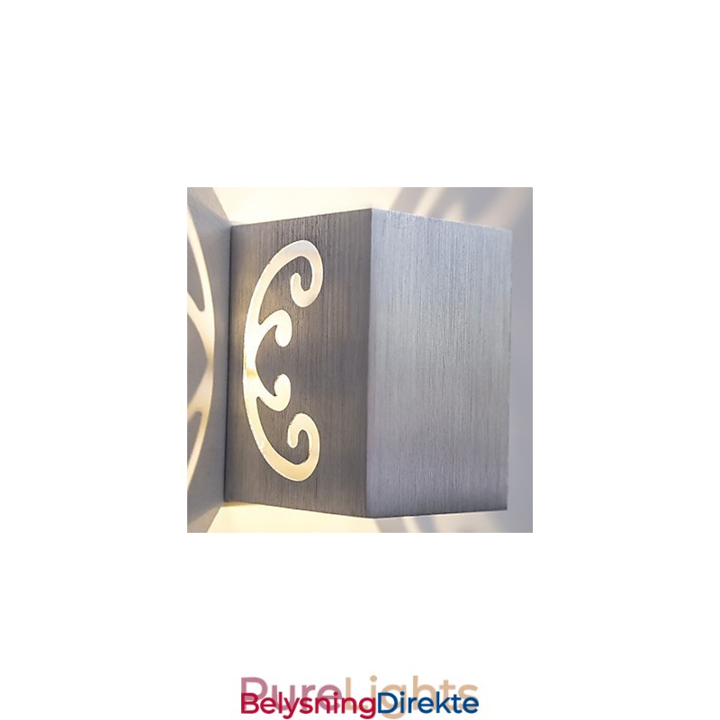 Moderne Lys Aluminiums Innfelt Vegglampe Dekorerer Vegglamper