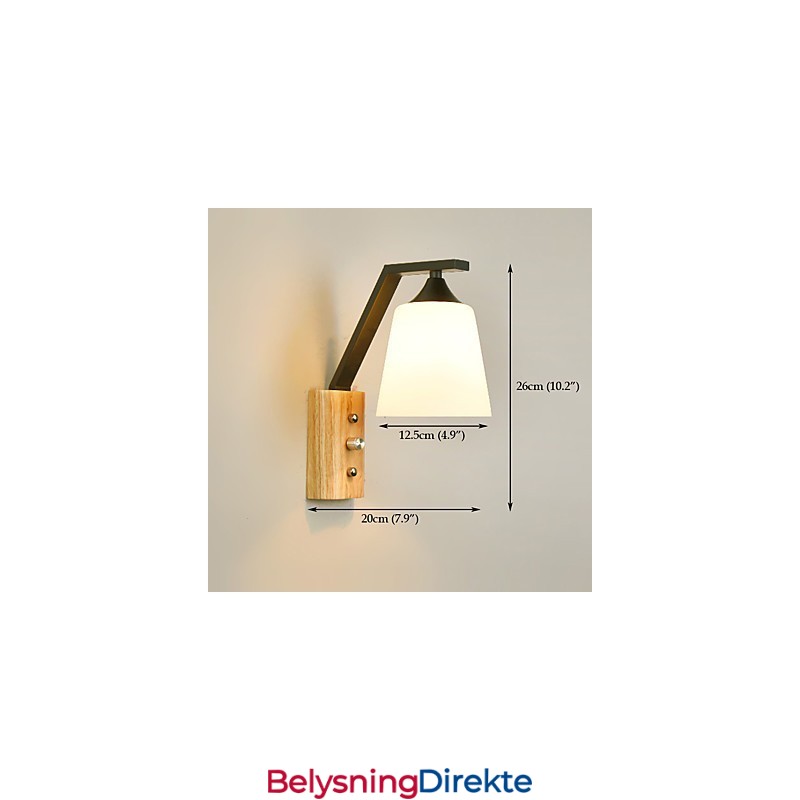 Tradisjonell Klassisk Landlig Retro-Malerifunksjon For Vegglampetter