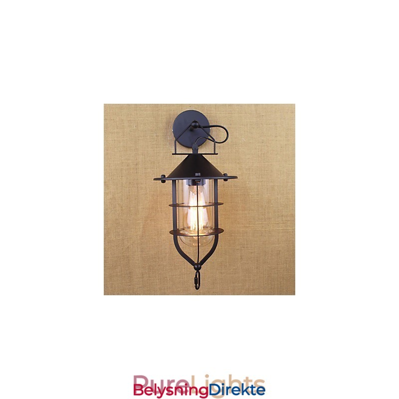 Landlig Retro-Maleri For Mini-Stil Øyebeskyttelse Omgivelseslys Vegglampetter